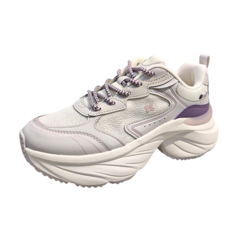 New Anta Cloud Rising Abrasion Resistant Breathable Low top Chunky Sneakers Women s White Gray Purple 122538882R-3 39
New Anta Cloud Rising Abrasion Resistant Breathable Low top Chunky Sneakers Women s White Gray Purple 122538882R-3 39