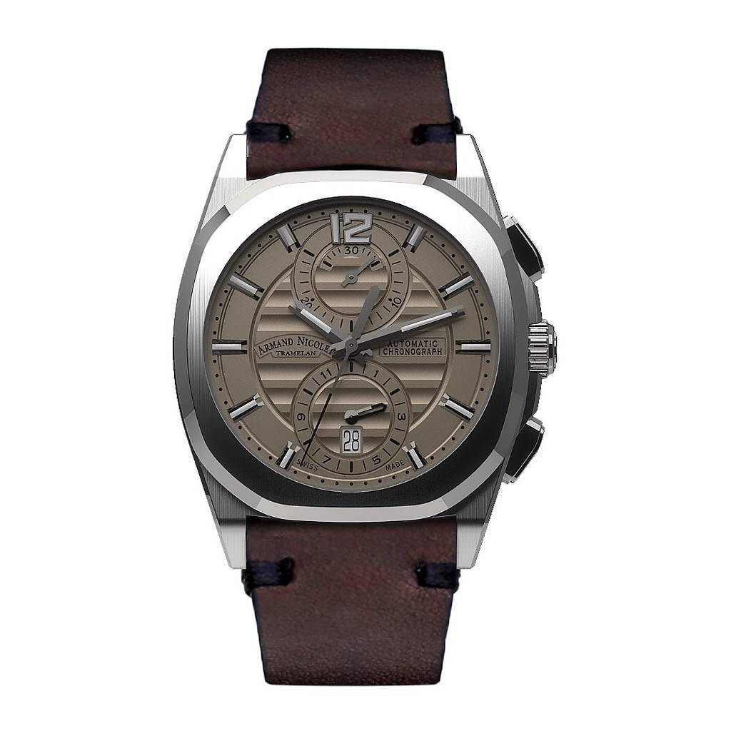 Armand Nicolet Tramelan J09 Хронограф Серый циферблат Автоматический A668AAA-GR-PK4140TM Ремешок из телячьей кожи Мужские часы серый
Armand Nicolet Tramelan J09 Хронограф Серый циферблат Автоматический A668AAA-GR-PK4140TM Ремешок из телячьей кожи Мужские часы серый