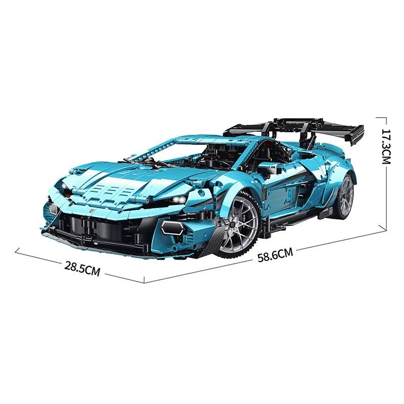 GULY GuLi 10660 1:8 Remote Control Lamborghini Huracan Sports Car Building Blocks Model, Lego Compatible
GULY GuLi 10660 1:8 Remote Control Lamborghini Huracan Sports Car Building Blocks Model, Lego Compatible