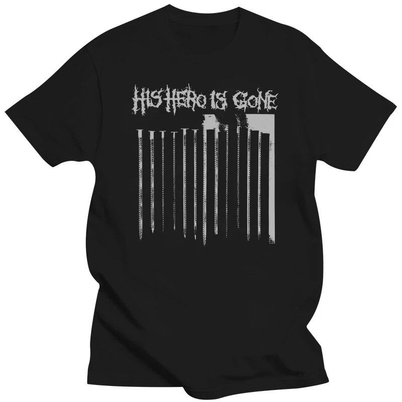 Футболка «His Hero Is Gone» краст-панк-группы