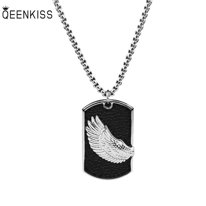 QEENKISS NC881 ювелирные изделия, оптовая продажа, модный модный мужской подарок на день рождения, свадьбу, ретро, прямоугольные крылья, ожерелье из титановой стали
QEENKISS NC881 ювелирные изделия, оптовая продажа, модный модный мужской подарок на день рождения, свадьбу, ретро, прямоугольные крылья, ожерелье из титановой стали