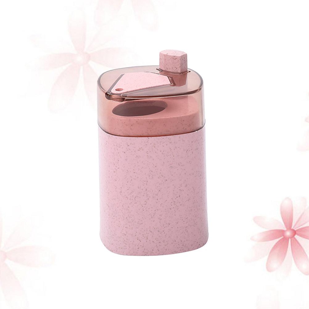 Wheat Straw Automatic Toothpick Dispenser Press Button Pop Up Toothpick Holder for Home Office Restaurant Hotel Bar Portable рожевий
Wheat Straw Automatic Toothpick Dispenser Press Button Pop Up Toothpick Holder for Home Office Restaurant Hotel Bar Portable рожевий