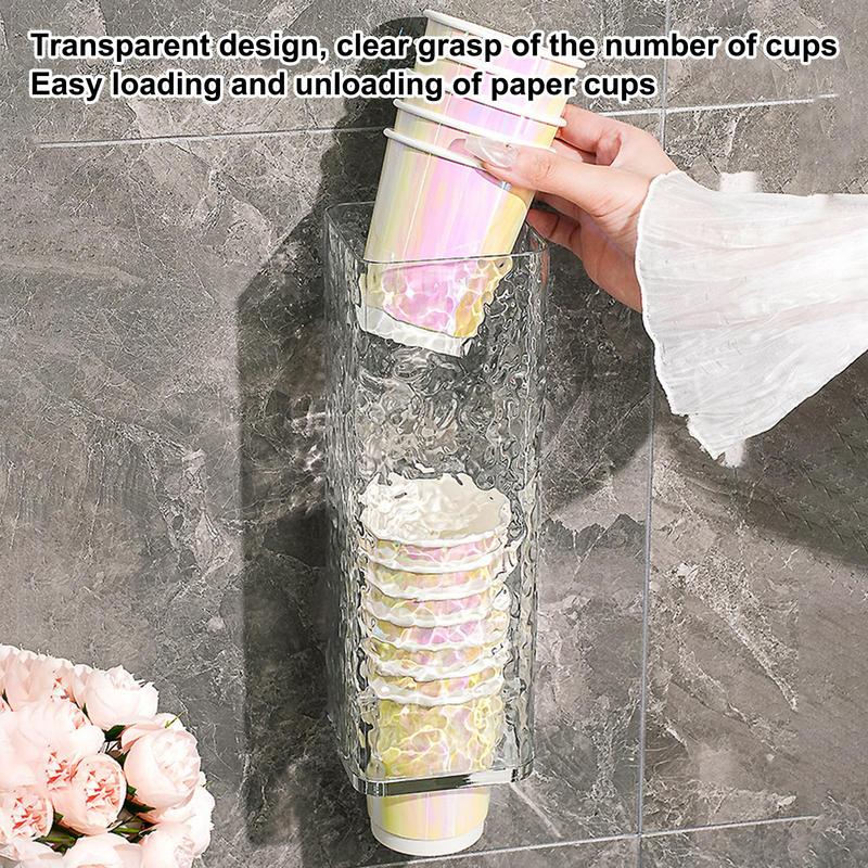 Disposable Paper Cups Dispenser Cup Holder For Water Dispenser Wall Mounted Automatic Cup Storage Rack Cups Container білий
Disposable Paper Cups Dispenser Cup Holder For Water Dispenser Wall Mounted Automatic Cup Storage Rack Cups Container білий
