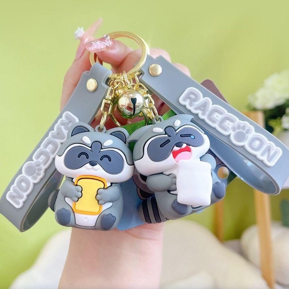 Case Funny Kawaii Zinc Zinc Alloy Cartoon Keyring Korean Kids Pendant Backpack Decor Raccoon Keychain bread
Case Funny Kawaii Zinc Zinc Alloy Cartoon Keyring Korean Kids Pendant Backpack Decor Raccoon Keychain bread