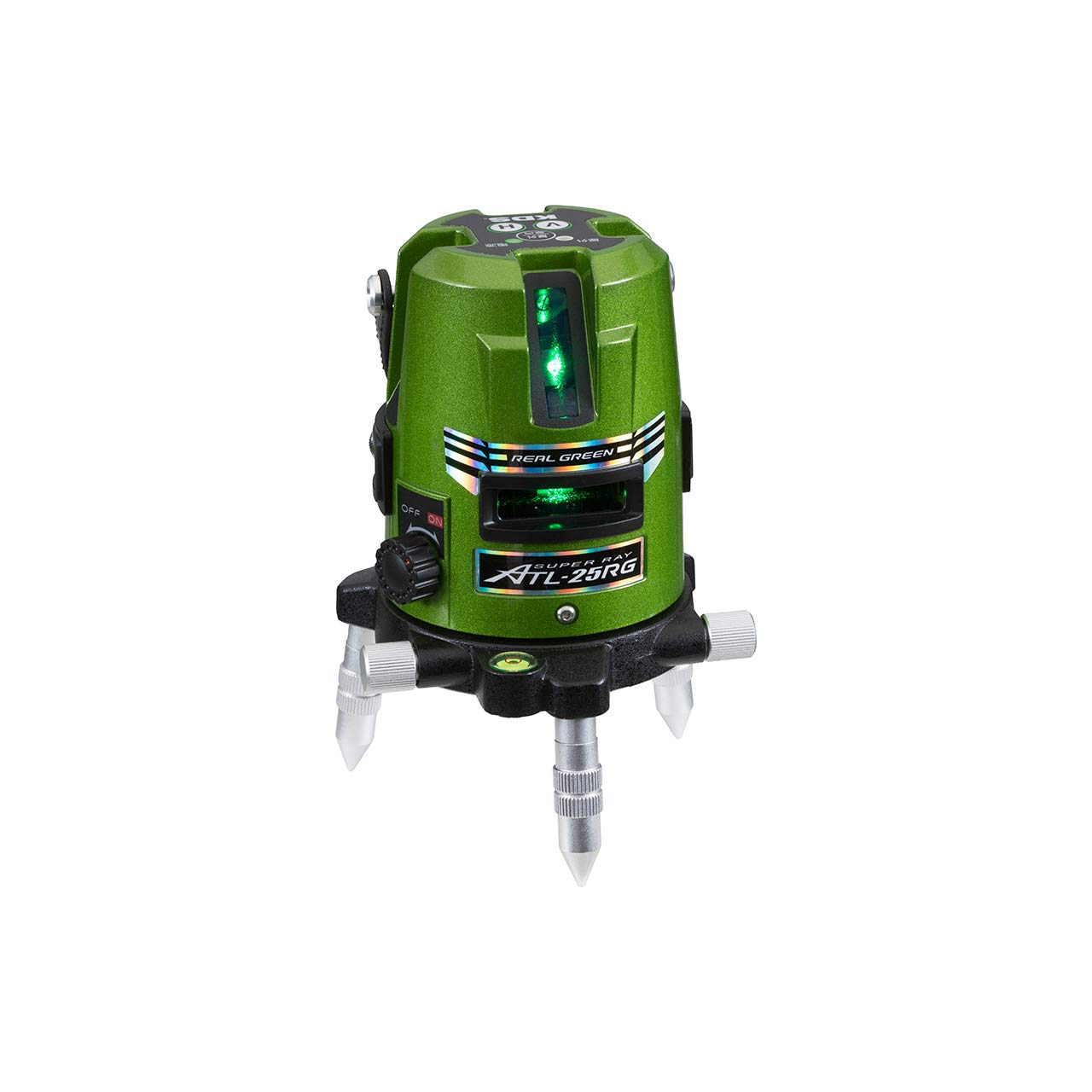 Muratec KDS High Brightness Green Laser Level Super Ray 25RG Body Only ATL-25RG зелений
Muratec KDS High Brightness Green Laser Level Super Ray 25RG Body Only ATL-25RG зелений