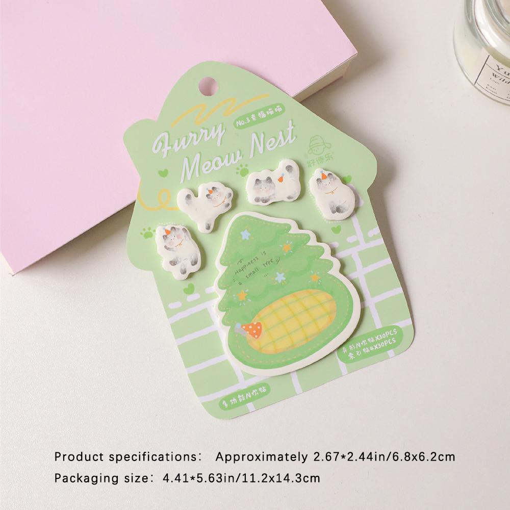 30 sheets Cat Nest Alien Convenience Stickers Cartoon Creative Soft Cute Nest Index Message Material
30 sheets Cat Nest Alien Convenience Stickers Cartoon Creative Soft Cute Nest Index Message Material