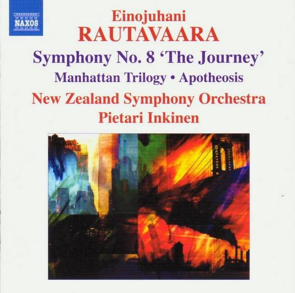 CD RAUTAVAARA, NEW ZEALAND SO; INKY - Symphony 8 / Manhattan Trilogy / Ap 8570069 Naxos 2008 Germany Classical Used
CD RAUTAVAARA, NEW ZEALAND SO; INKY - Symphony 8 / Manhattan Trilogy / Ap 8570069 Naxos 2008 Germany Classical Used