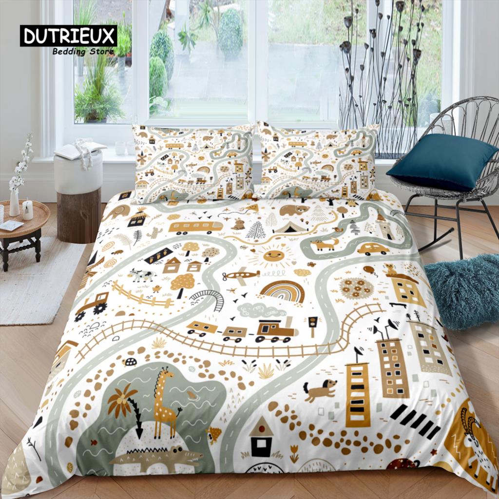 Comforter Home Living Luxury 3D Train Bedding Set Locomotive Queen And King Eu/Us/Au/Uk Size Comforter Bedding Comforter (quilt)-EU Single(135*200cm)3pcs
Comforter Home Living Luxury 3D Train Bedding Set Locomotive Queen And King Eu/Us/Au/Uk Size Comforter Bedding Comforter (quilt)-EU Single(135*200cm)3pcs