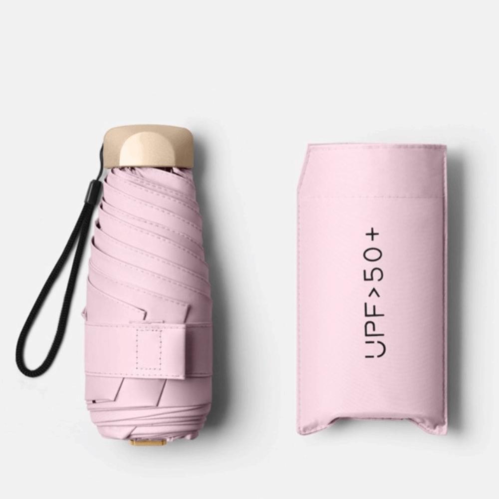 New Ultra-Light Mini Capsule Umbrella Vinyl UV Protection Pocket Parasol UPF50+ Dual Use Sun Rain Umbrella Travel Accessoreis розовый
New Ultra-Light Mini Capsule Umbrella Vinyl UV Protection Pocket Parasol UPF50+ Dual Use Sun Rain Umbrella Travel Accessoreis розовый