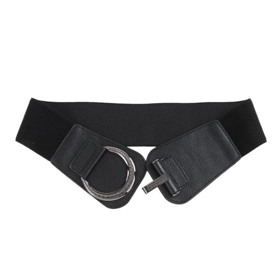 Женский эластичный корсет, однотонный металлический подвесной ремень с пряжкой, пояс из искусственной кожи для похудения, платье с поясом чёрный
Женский эластичный корсет, однотонный металлический подвесной ремень с пряжкой, пояс из искусственной кожи для похудения, платье с поясом чёрный