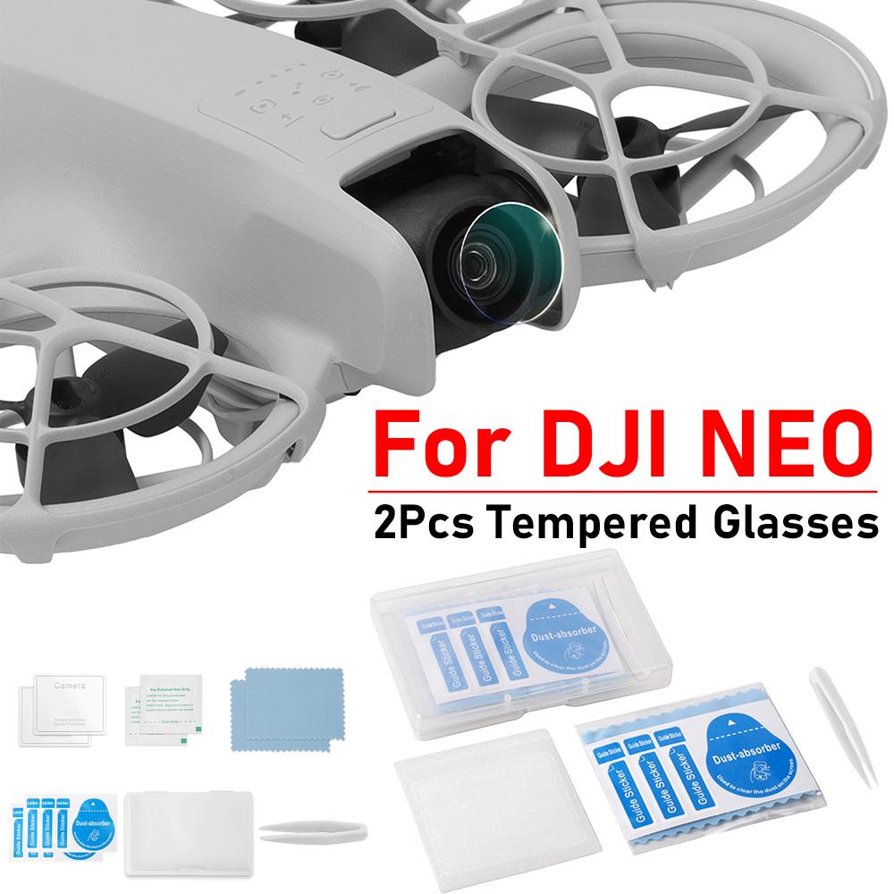 2 шт. Захисне скло для об єктива камери дрона DJI Neo Загартоване скло Захисна плівка від подряпин для аксесуарів DJI Neo
2 шт. Захисне скло для об єктива камери дрона DJI Neo Загартоване скло Захисна плівка від подряпин для аксесуарів DJI Neo