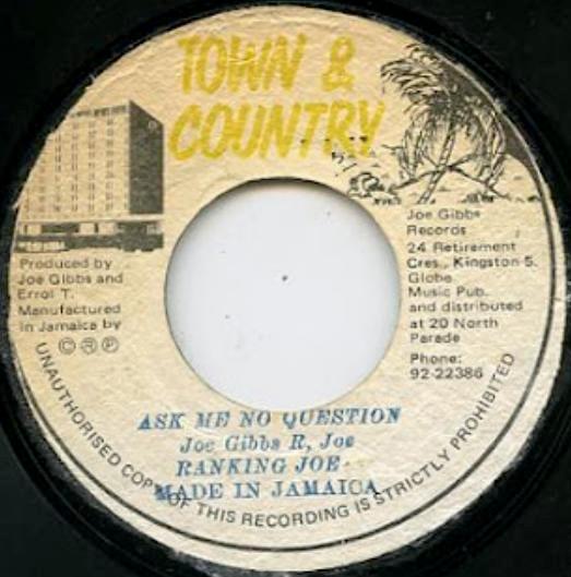 7-дюймовая пластинка RANKING JOE JOE GIBBS THE PROFE Ask Me No Question The Answer NONE Town Country 1977 Ямайка Регги Ска Даб Б/у
7-дюймовая пластинка RANKING JOE JOE GIBBS THE PROFE Ask Me No Question The Answer NONE Town Country 1977 Ямайка Регги Ска Даб Б/у