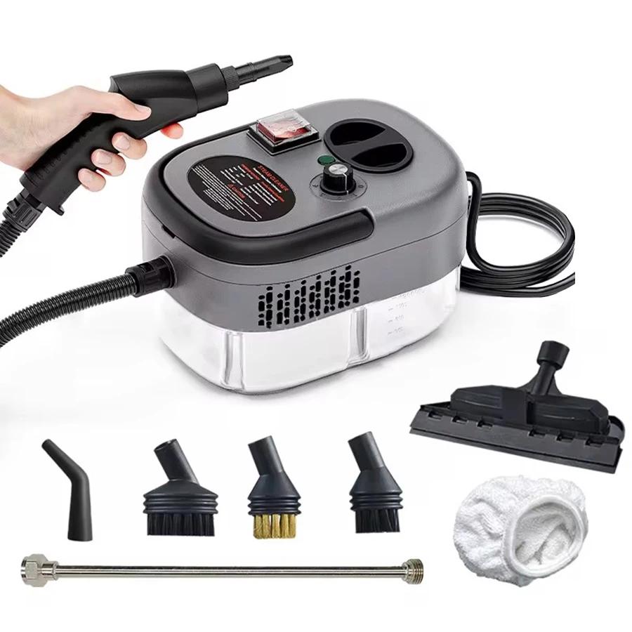 Portable Handheld Steam Cleaner High Temperature Pressurized Steam Cleaning Machine With Brush Heads For Kitchen Car 220 V
Portable Handheld Steam Cleaner High Temperature Pressurized Steam Cleaning Machine With Brush Heads For Kitchen Car 220 V