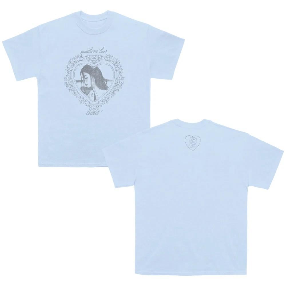 Madison Beer Locket Album Merch 2026 T-shirt All SizeLight Blue Unisex T-Shirt L
Madison Beer Locket Album Merch 2026 T-shirt All SizeLight Blue Unisex T-Shirt L