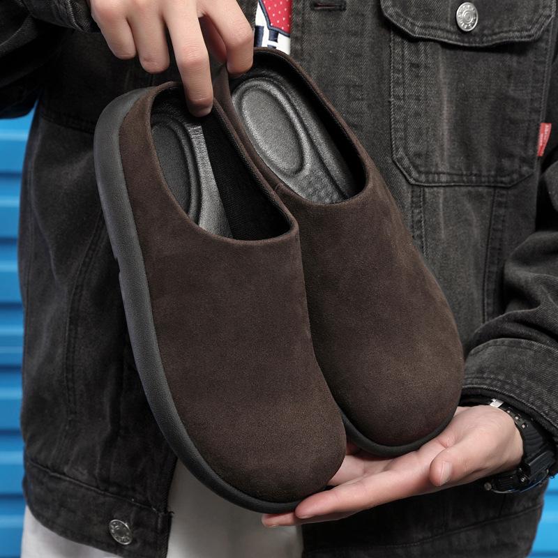 Маленькие картофельные мужские модели имеют голову-сумку на педали и полутапочки, лоферы, ретро туфли с большой головой для通勤. 44 коричневый
Маленькие картофельные мужские модели имеют голову-сумку на педали и полутапочки, лоферы, ретро туфли с большой головой для通勤. 44 коричневый