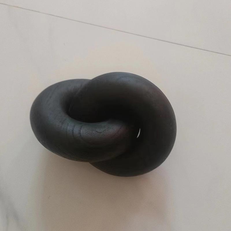 1шт деревянная цепочка декоративные блистеры Paulownia Hotel деревянная цепочка пряжка деревянная цепочка с двумя кольцами пряжка с узлом настольное домашнее украшение чёрный