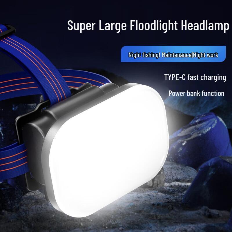 Tianhuo Rechargeable LED Floodlight Headlamp
Tianhuo Rechargeable LED Floodlight Headlamp