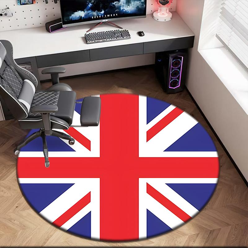 1pc British flag Round carpet Painted Printed circular carpet, home door mat, outdoor travel protection carpet 80x80cm( 31x31in)
1pc British flag Round carpet Painted Printed circular carpet, home door mat, outdoor travel protection carpet 80x80cm( 31x31in)