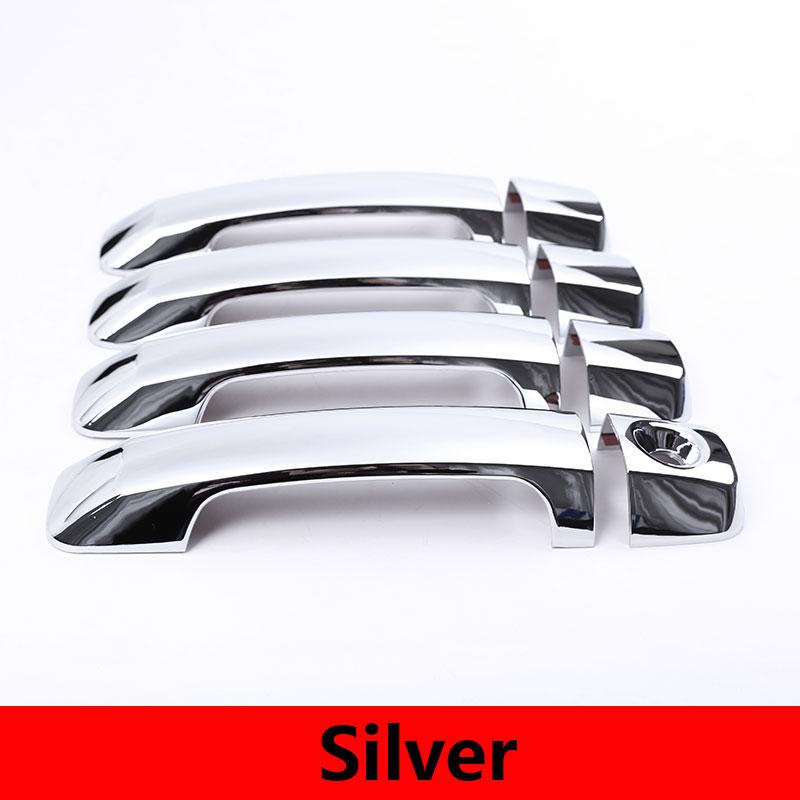 For Toyota Tundra 2007- Sequoia 2008- ABS Silver/Carbon Fiber/Black Car Door Handle Cover Trim Sticker Car Accessories срібний
For Toyota Tundra 2007- Sequoia 2008- ABS Silver/Carbon Fiber/Black Car Door Handle Cover Trim Sticker Car Accessories срібний