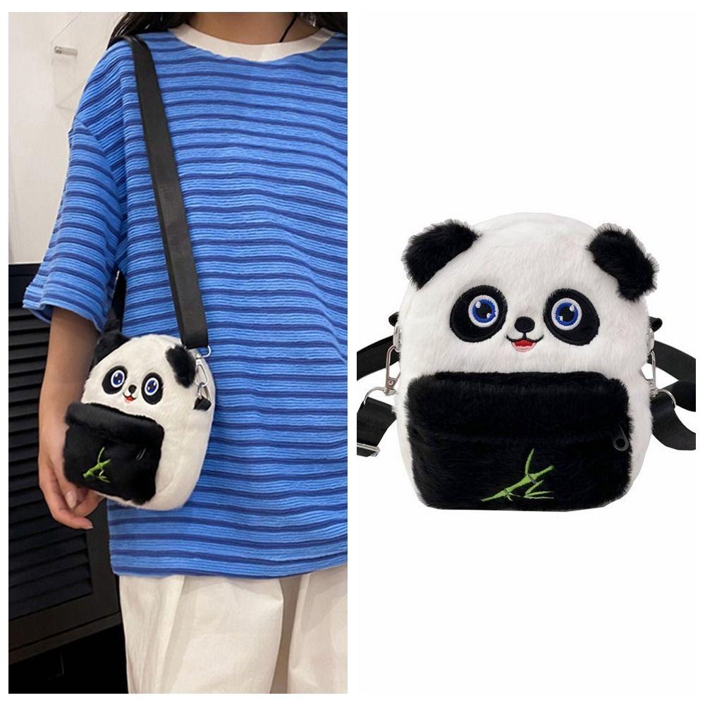 Animals Panda Plush Crossbody Bag Cartoon Panda Backpack Cute Panda Shoulder Bag Travel белый/чёрный
Animals Panda Plush Crossbody Bag Cartoon Panda Backpack Cute Panda Shoulder Bag Travel белый/чёрный