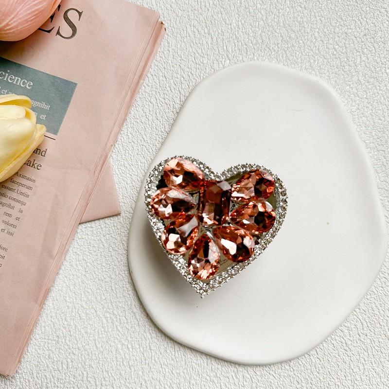 Mobile Airbag Holder Rhinestone Heart Luxurious Desktop Extendable Portable Stable Watching TV Shows Divine Tool Light Luxury Style
Mobile Airbag Holder Rhinestone Heart Luxurious Desktop Extendable Portable Stable Watching TV Shows Divine Tool Light Luxury Style