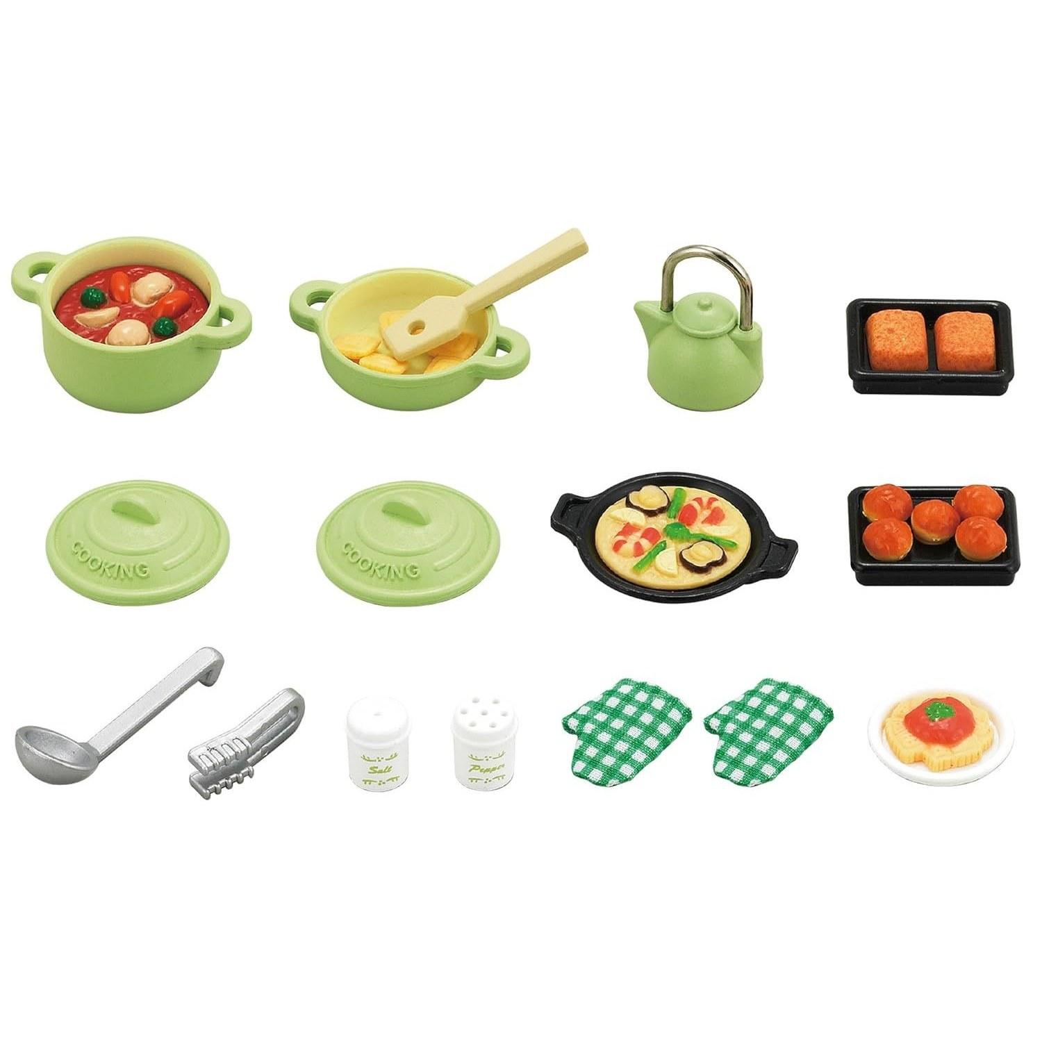 Sylvanian Families Furniture Cooking Set Car-410 ST Mark Certified Ages 3 Up Toy Dollhouse EPOCH
Sylvanian Families Furniture Cooking Set Car-410 ST Mark Certified Ages 3 Up Toy Dollhouse EPOCH
