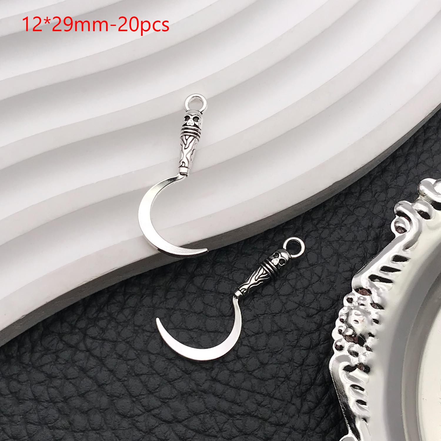 16/20pcs Vintage Style Mixed DIY Alloy Creative Sword And Other Style Weapon Shape Charm For DIY Jewelry Making Accessories
16/20pcs Vintage Style Mixed DIY Alloy Creative Sword And Other Style Weapon Shape Charm For DIY Jewelry Making Accessories