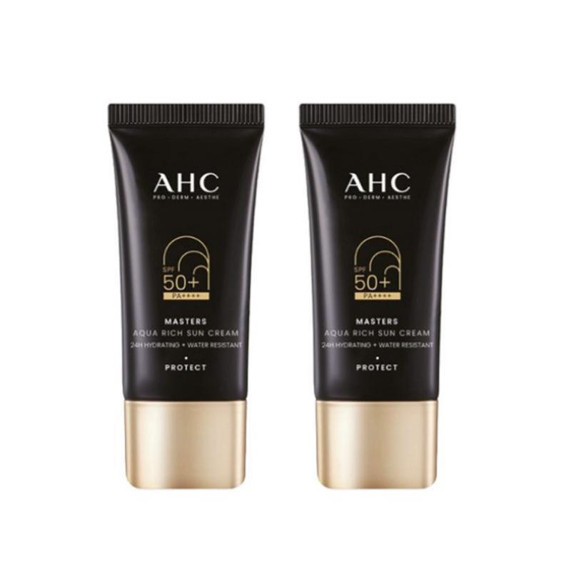 AHC Masters Aqua Rich Sun Cream SPF50+ PA++++ 30ml (3 Options)
AHC Masters Aqua Rich Sun Cream SPF50+ PA++++ 30ml (3 Options)