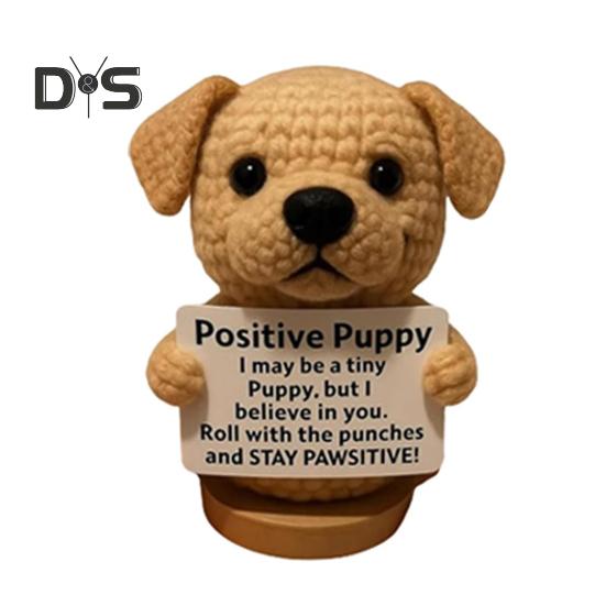 Вязаная крючком кукла щенок ручной работы эмоциональная поддержка щенок с вдохновляющей открыткой позитивный мини-вязаный крючком собачий орнамент подарок для поощрения C
Вязаная крючком кукла щенок ручной работы эмоциональная поддержка щенок с вдохновляющей открыткой позитивный мини-вязаный крючком собачий орнамент подарок для поощрения C