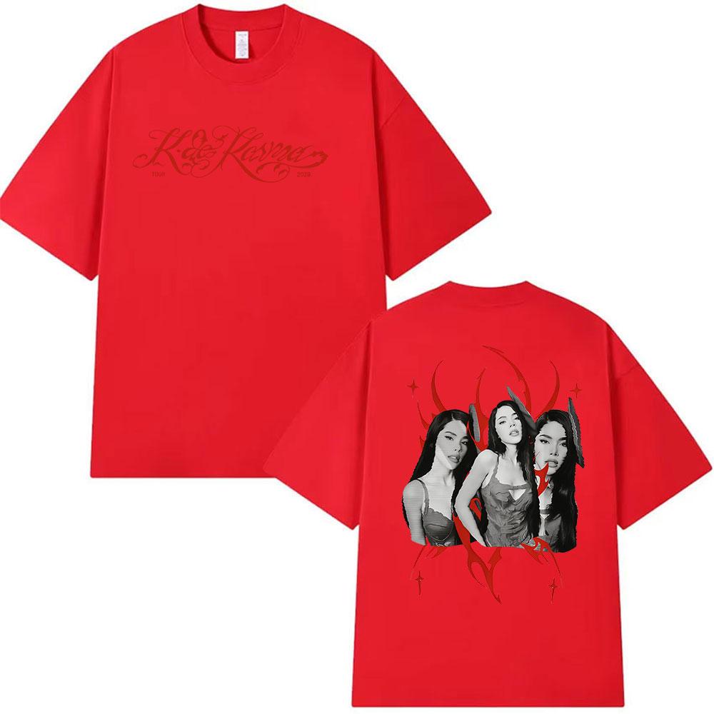 Kenia Os K De Karma Tour Album 2026 Graphic T Shirts Unisex Women Vintage Hip Hop Aesthetic Short Sleeve Cotton Tshirt Streetwear S
Kenia Os K De Karma Tour Album 2026 Graphic T Shirts Unisex Women Vintage Hip Hop Aesthetic Short Sleeve Cotton Tshirt Streetwear S