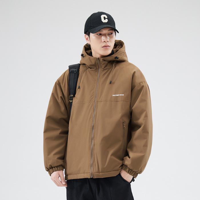 Men s Thickened Cotton Hooded Jacket - Winter Fashion, Warm and Plus Size Available. M колір темно кави
Men s Thickened Cotton Hooded Jacket - Winter Fashion, Warm and Plus Size Available. M колір темно кави