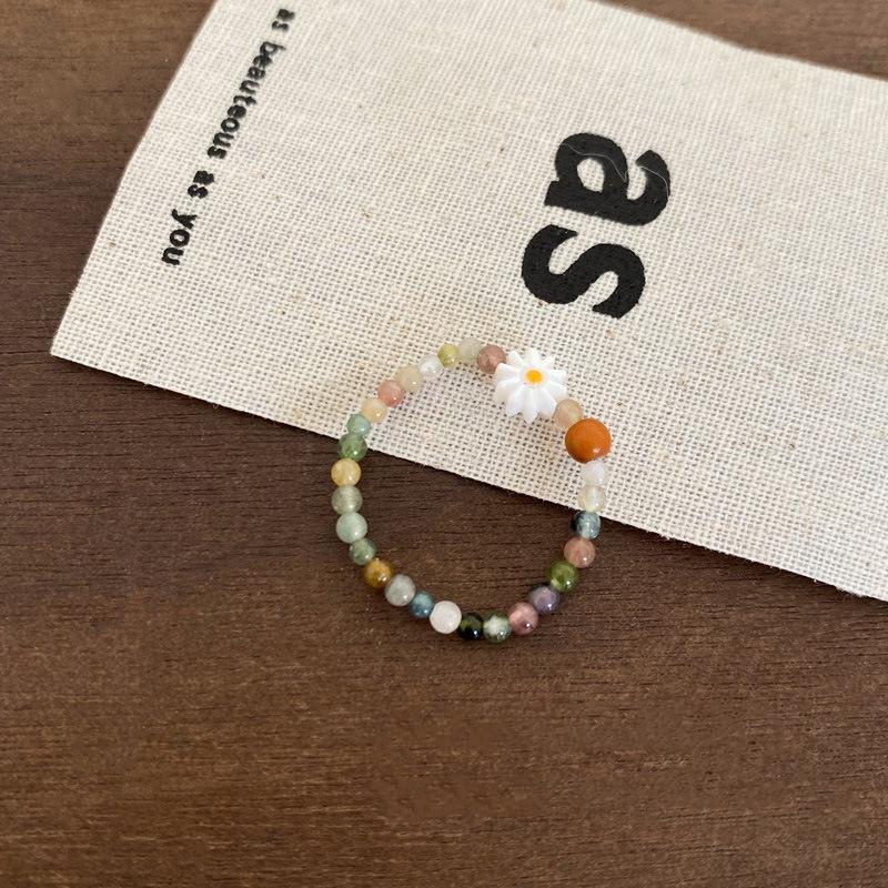 2026 New Trend Colorful Beaded Daisy Rings for Women Girls Romantic Sweet Flower Finger Rings Vacation Style Jewelry Accessories
2026 New Trend Colorful Beaded Daisy Rings for Women Girls Romantic Sweet Flower Finger Rings Vacation Style Jewelry Accessories