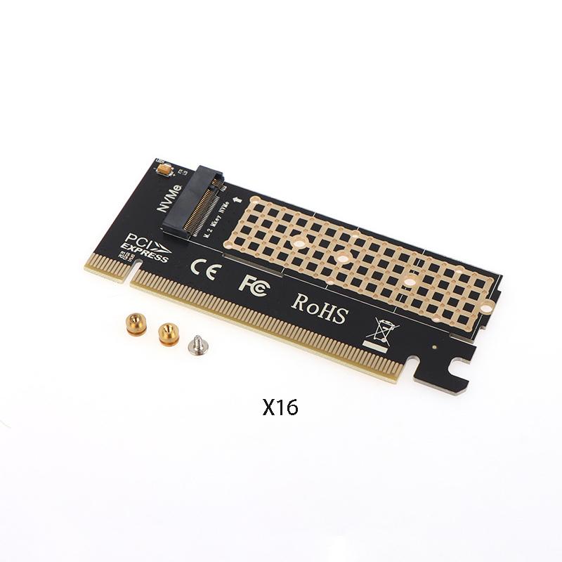 PCIE X1 X4 X16 to M.2 NVME Converter Card PCI-Express to M.2 Solid State Drive Extend Adapter Support 2230 2242 2260 2280 SSD
PCIE X1 X4 X16 to M.2 NVME Converter Card PCI-Express to M.2 Solid State Drive Extend Adapter Support 2230 2242 2260 2280 SSD