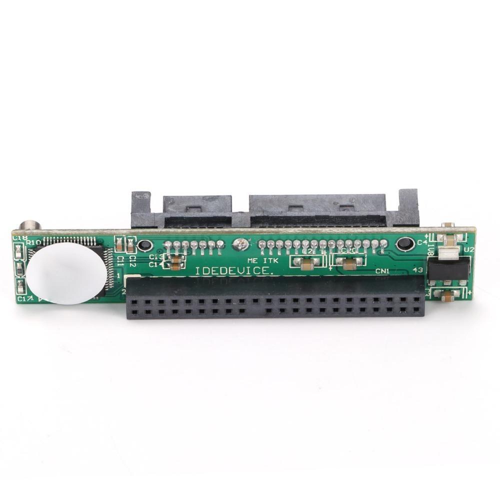 Перетворювач 44-контактний на 7+15-контактний IDE на SATA Plug and Play Адаптер-перетворювач SATA Жорсткий диск ноутбука
Перетворювач 44-контактний на 7+15-контактний IDE на SATA Plug and Play Адаптер-перетворювач SATA Жорсткий диск ноутбука