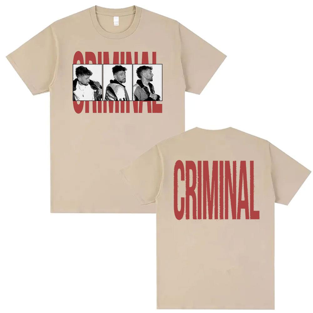 Dani Fernandez Criminal Album Graphic Tee Shirt Mens Women Summer Streetwear Hip Hop Tshirt High Quality 100 Cotton T Shirt 4XL
Dani Fernandez Criminal Album Graphic Tee Shirt Mens Women Summer Streetwear Hip Hop Tshirt High Quality 100 Cotton T Shirt 4XL