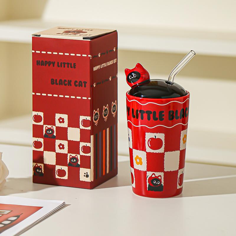Premium Cartoon Kitten Sip Cup Cute High Value Mug Water Cup for Girls Large Capacity Cup with Lid Souvenir Strong 401-500ml
Premium Cartoon Kitten Sip Cup Cute High Value Mug Water Cup for Girls Large Capacity Cup with Lid Souvenir Strong 401-500ml