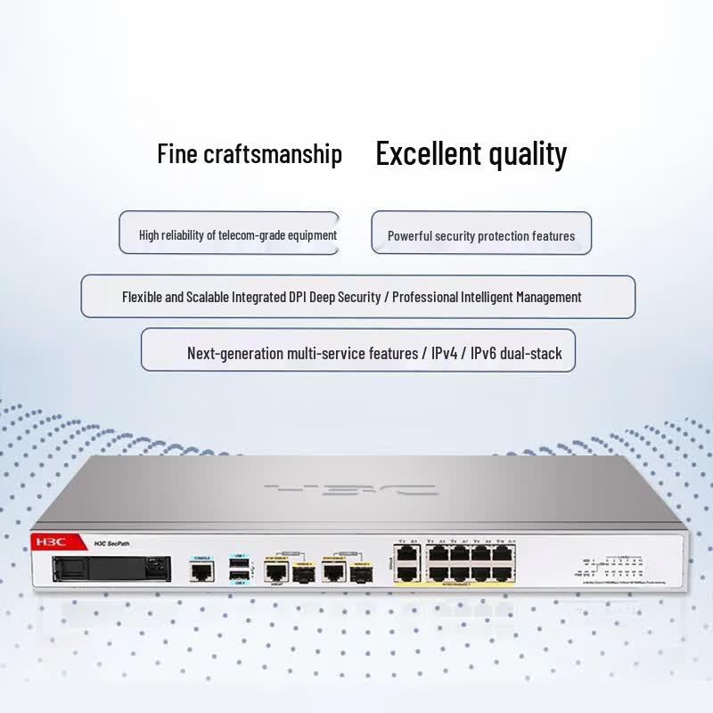 H3C Enterprise Firewall VPN Gateway (CN version)
H3C Enterprise Firewall VPN Gateway (CN version)