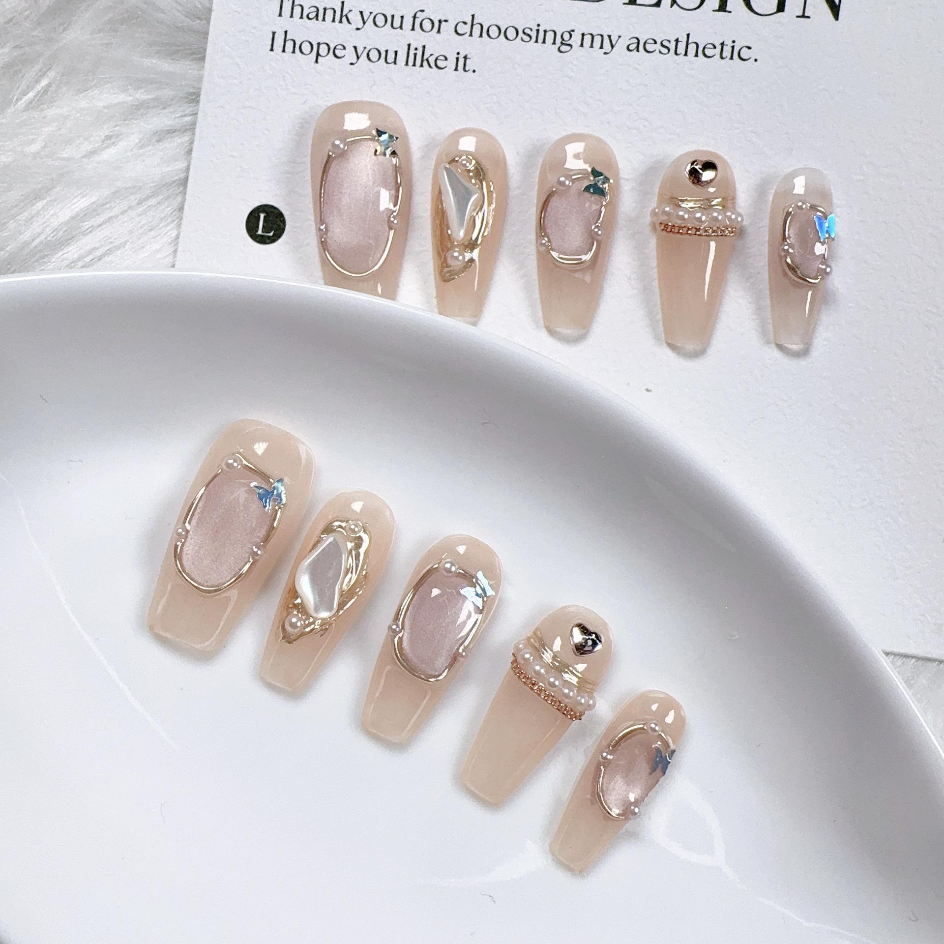 Dreamy Baroque Wearable Gel Nail Polish Stickers - Spring/Summer Cat Eye Shell Collection
Dreamy Baroque Wearable Gel Nail Polish Stickers - Spring/Summer Cat Eye Shell Collection