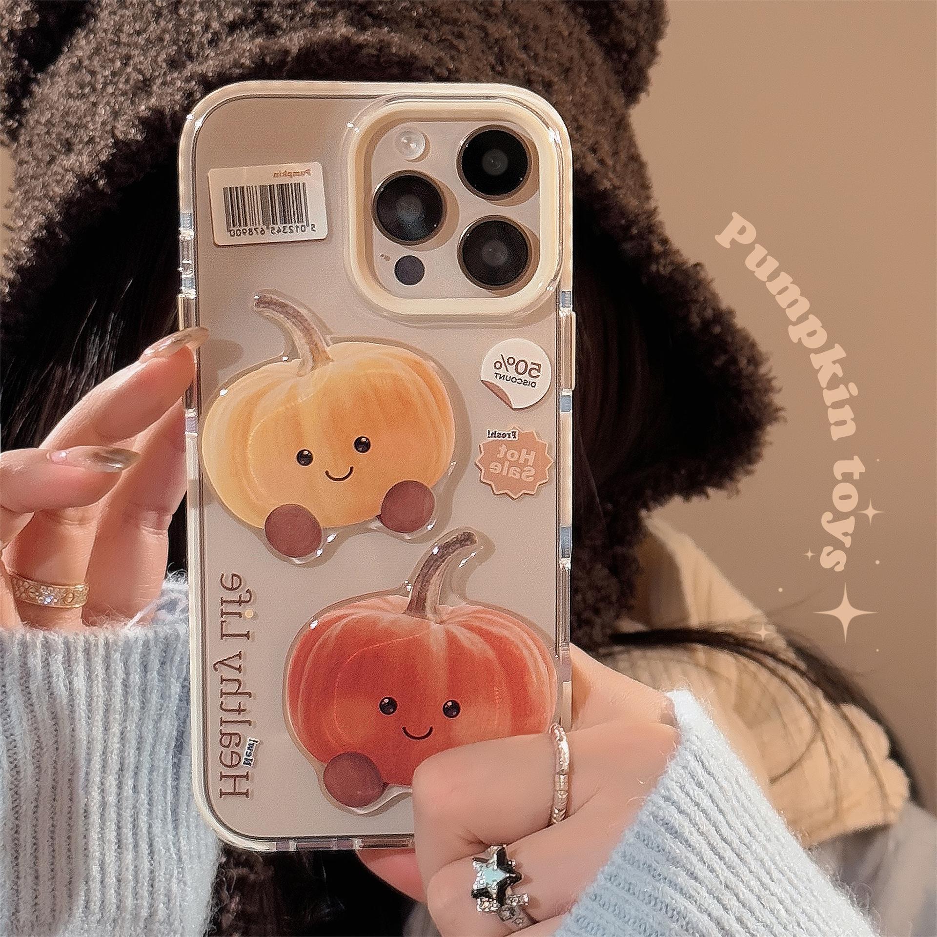 Retro Cartoon Pumpkin for IPhone 17 for Apple 16 Promax Phone Case for 14 Anti Drop 13 Transparent 11 Stereoscopic 11 6.1
Retro Cartoon Pumpkin for IPhone 17 for Apple 16 Promax Phone Case for 14 Anti Drop 13 Transparent 11 Stereoscopic 11 6.1