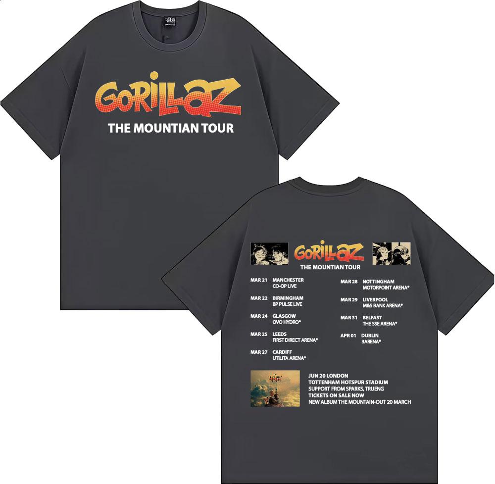 Гурт Gorillaz Новий Альбом The Mountian Tour Футболки Чоловічі Жіночі Вінтаж Мода Мультяшні Футболки Бавовняна Повсякденна Футболка з Коротким Рукавом XL темно-сірий колір
Гурт Gorillaz Новий Альбом The Mountian Tour Футболки Чоловічі Жіночі Вінтаж Мода Мультяшні Футболки Бавовняна Повсякденна Футболка з Коротким Рукавом XL темно-сірий колір