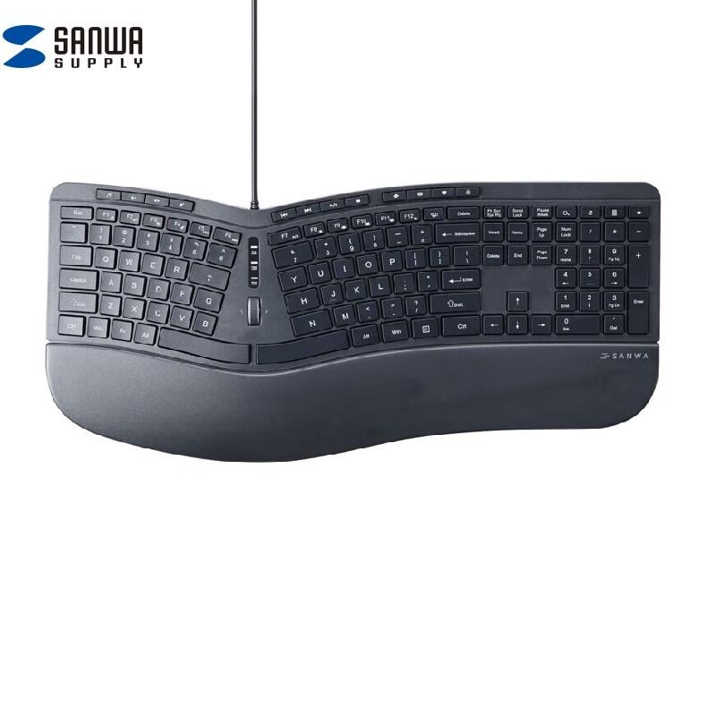 Shanye Ergonomic Wired Keyboard with Wrist Rest and 4-Way Scroll Wheel
Shanye Ergonomic Wired Keyboard with Wrist Rest and 4-Way Scroll Wheel