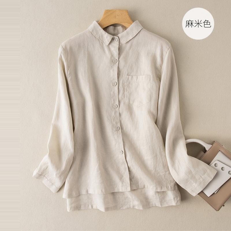 Весна и Осень новый хлопок и лен литературный и свободный верхняя одежда ретро стиль Гонконга рубашка топ женщины 2XL льняной
Весна и Осень новый хлопок и лен литературный и свободный верхняя одежда ретро стиль Гонконга рубашка топ женщины 2XL льняной