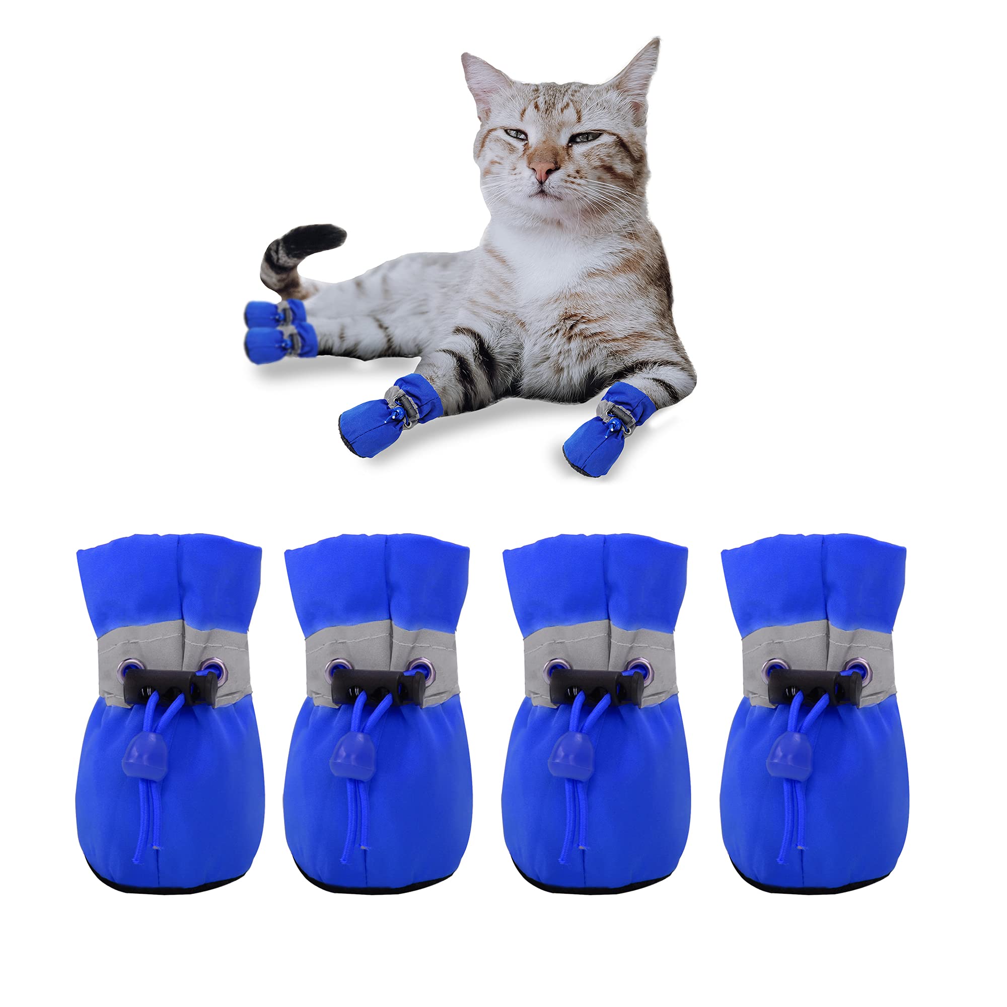 Reflective Dog Shoes Waterproof Anti-Slip Soft Sole Pet Boots 4 синій
Reflective Dog Shoes Waterproof Anti-Slip Soft Sole Pet Boots 4 синій