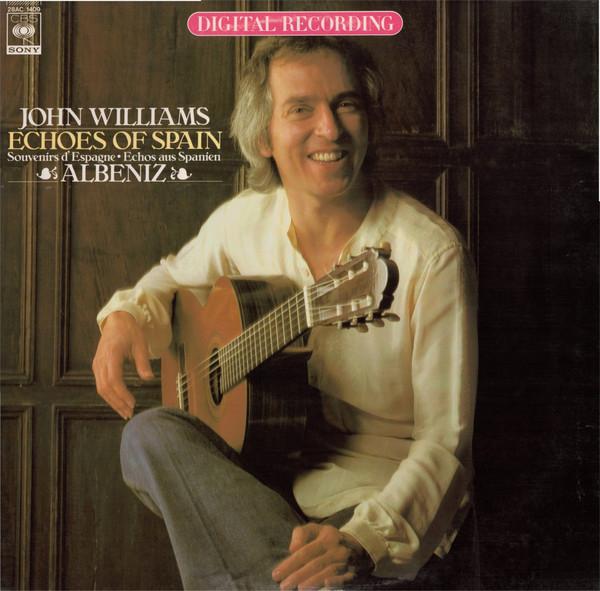 LP Record JOHN WILLIAMS - Echoes Of Spain / Альбенис: Гитара M 28AC1409 CBS/SONY 1981 Япония Классическая Б/У
LP Record JOHN WILLIAMS - Echoes Of Spain / Альбенис: Гитара M 28AC1409 CBS/SONY 1981 Япония Классическая Б/У