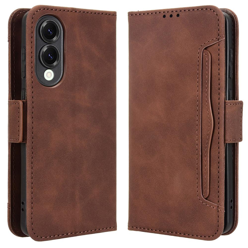 For Samsung Galaxy S25 Edge Case Wallet Leather Phone Cover with Multiple Card Slots Brown
For Samsung Galaxy S25 Edge Case Wallet Leather Phone Cover with Multiple Card Slots Brown