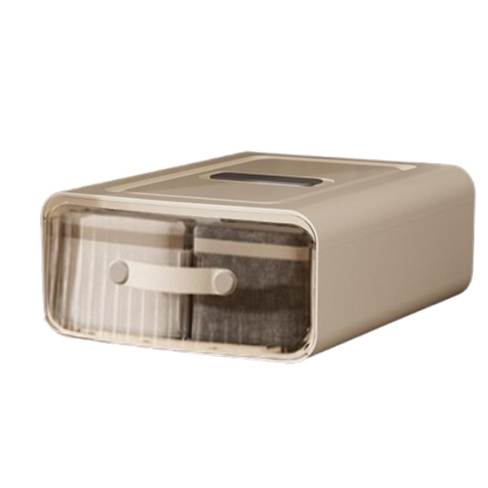 Штабелируемый ящик для хранения нижнего белья, пластиковый органайзер для стола с выдвижными ящиками, современные ящики для хранения носков, настольный 10 Grids
Штабелируемый ящик для хранения нижнего белья, пластиковый органайзер для стола с выдвижными ящиками, современные ящики для хранения носков, настольный 10 Grids