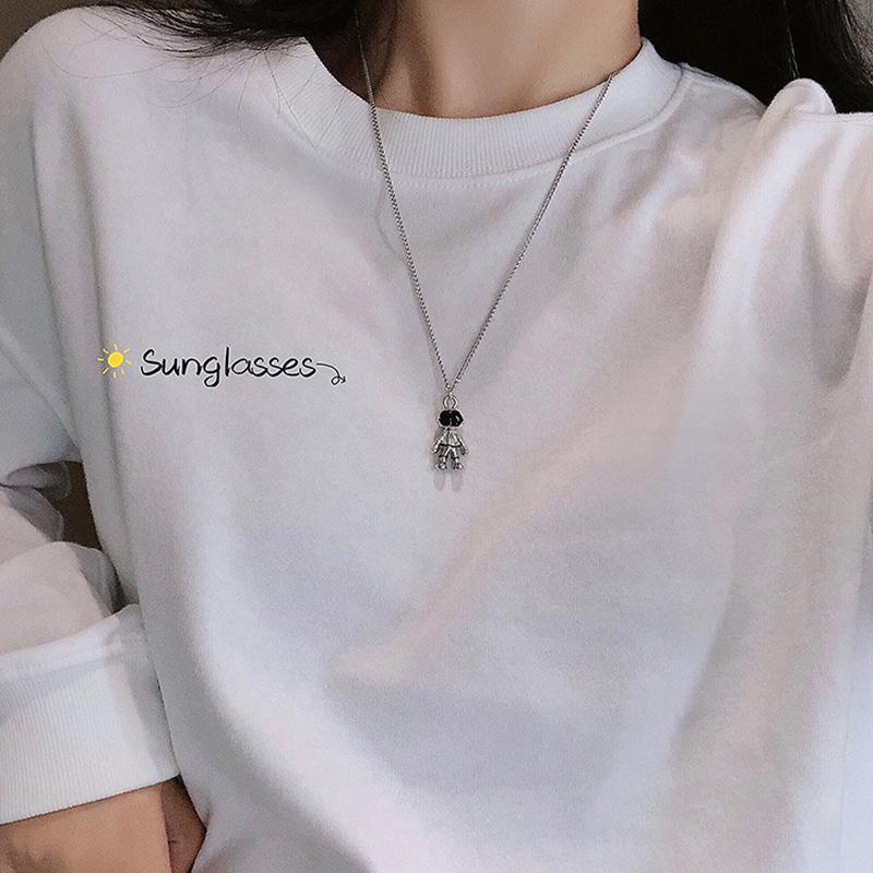 Astronaut Spaceman Hip Hop Necklace: Versatile 2020 Clavicle Chain for Couples. Small Astronaut
Astronaut Spaceman Hip Hop Necklace: Versatile 2020 Clavicle Chain for Couples. Small Astronaut