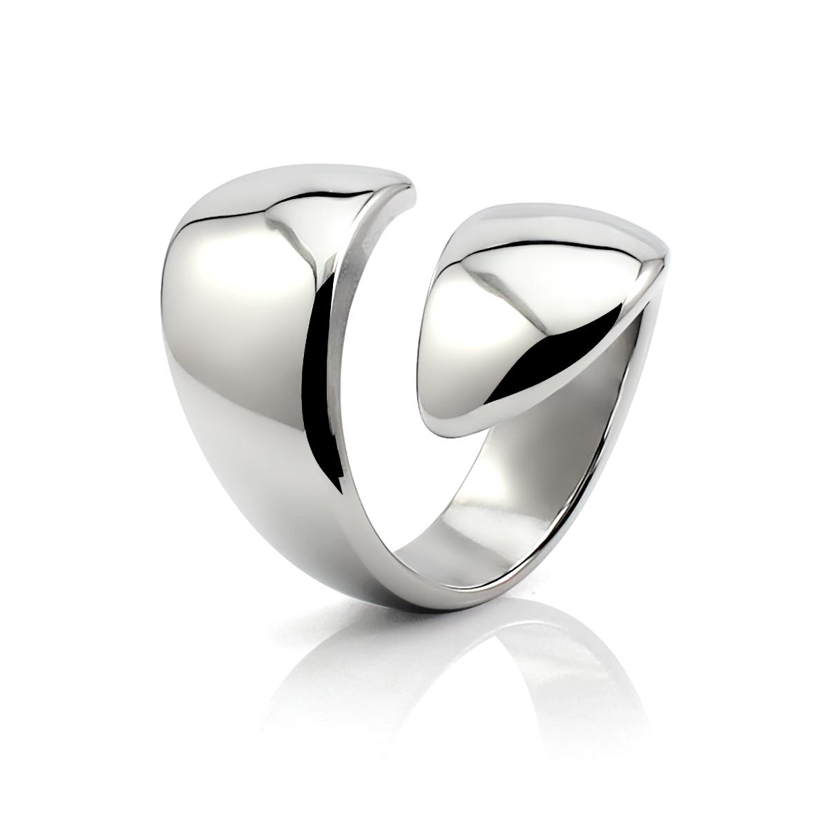 Waterproof Simple Stainless Steel 18k Gold Plated Pear-shaped Open Adjustable Ring Shiny Wide Irregular Design Jewelry for Women 6 серебряный
Waterproof Simple Stainless Steel 18k Gold Plated Pear-shaped Open Adjustable Ring Shiny Wide Irregular Design Jewelry for Women 6 серебряный