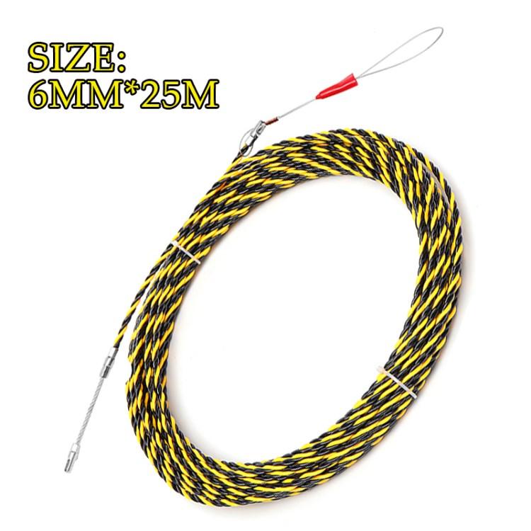 6mm Electric Cable Puller Fish Tape Guide Electrical Wire Construction Tool 25m
6mm Electric Cable Puller Fish Tape Guide Electrical Wire Construction Tool 25m