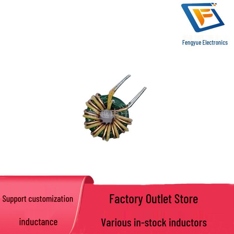 Toroidal Common Mode Inductor T8x4x3, 0.45 Absolute Parallel, 9 Turns, 500uH 3A Magnetic Ring Coil, Vertical Plug-In.
Toroidal Common Mode Inductor T8x4x3, 0.45 Absolute Parallel, 9 Turns, 500uH 3A Magnetic Ring Coil, Vertical Plug-In.